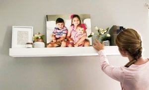 How to Decorate a Mantle with Canvas Champ