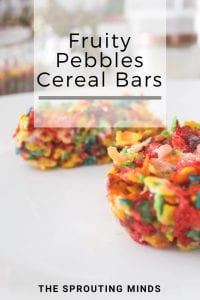Fruity Pebbles Cereal Bars