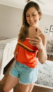 Varsity Tank and shorts