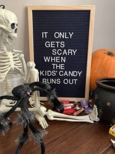 Halloween Bucket List