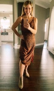 Leopard Print Maxi Dress