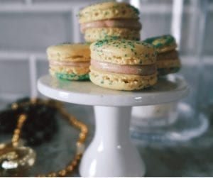 King Cake Macaron