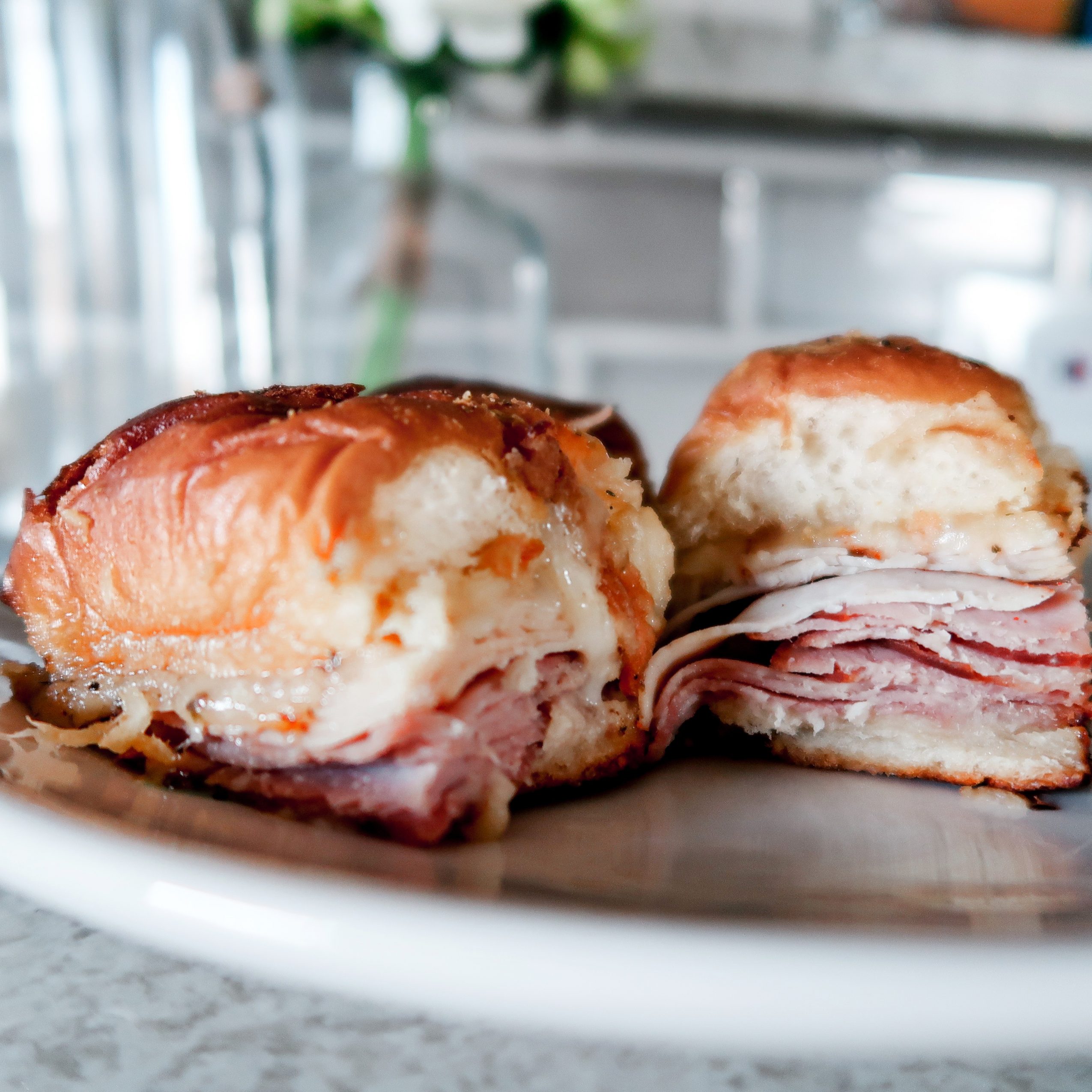 Ham, Turkey & Cheese Sliders