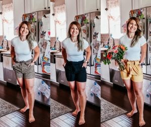 Easy Style with Paper Bag Shorts (2)
