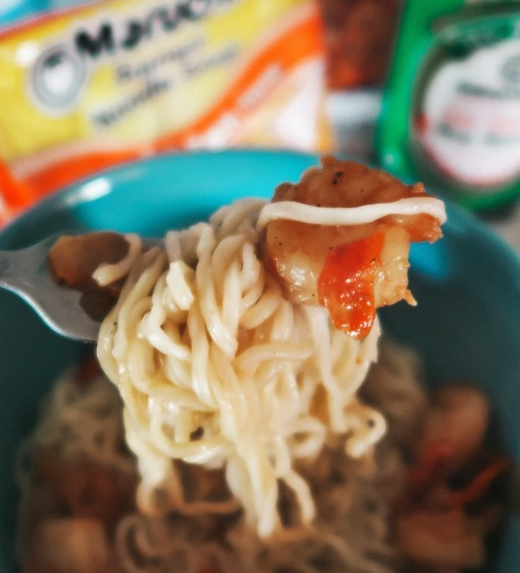easy and cook ramen noodle dish