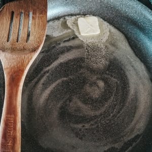 melting butter
