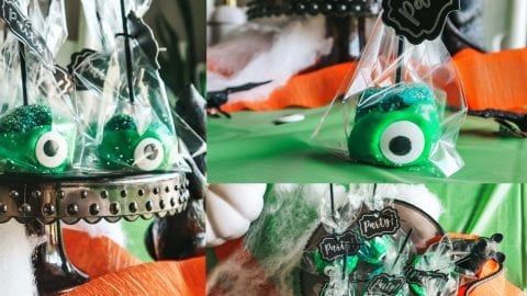Halloween Monster Cake Pops