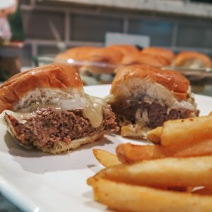 Best hamburger sliders with Hawiaiian rolls