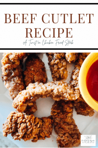 Beef Cutlet Recipe
