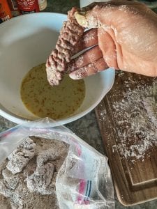 Egg and Milk wash