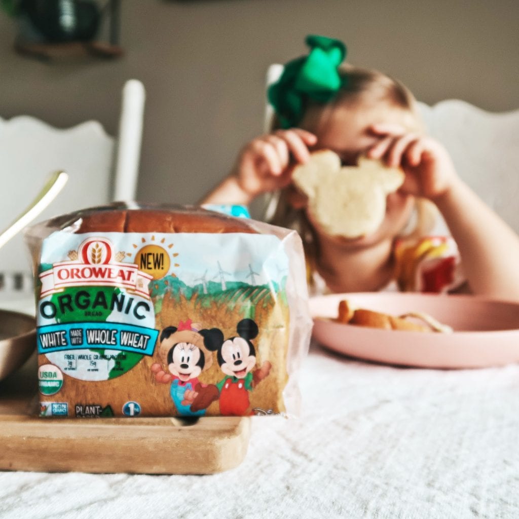 Toddler Lunch Idea that is fun with Oroweat Organic