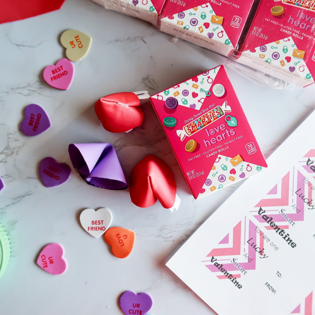 Valentine's Fortune Cookies Valentine Craft and Printable