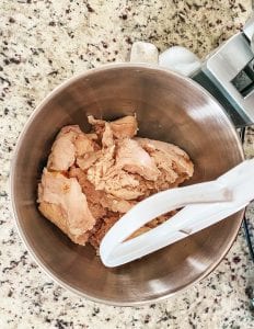 add rotisserie chicken breast to bowl