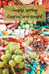 Simple Spring Charcuterie Board