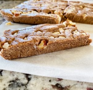 side view of keto protein bars