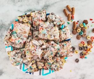 Easy Marshmallow Breakfast Cereal Bars