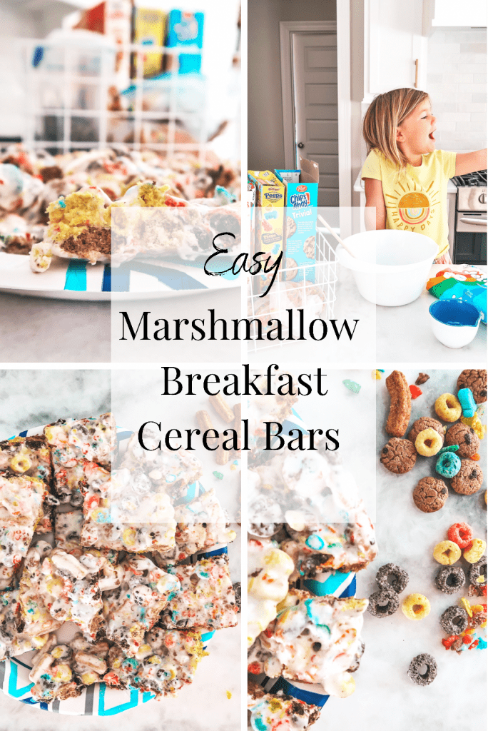 Marshmallow Breakfast Cereal Bars