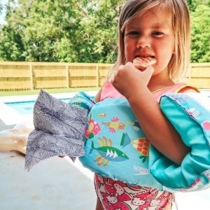 Toddler pool fun