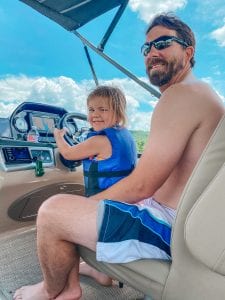 Table Rock Lake Pontoon Boat Ride