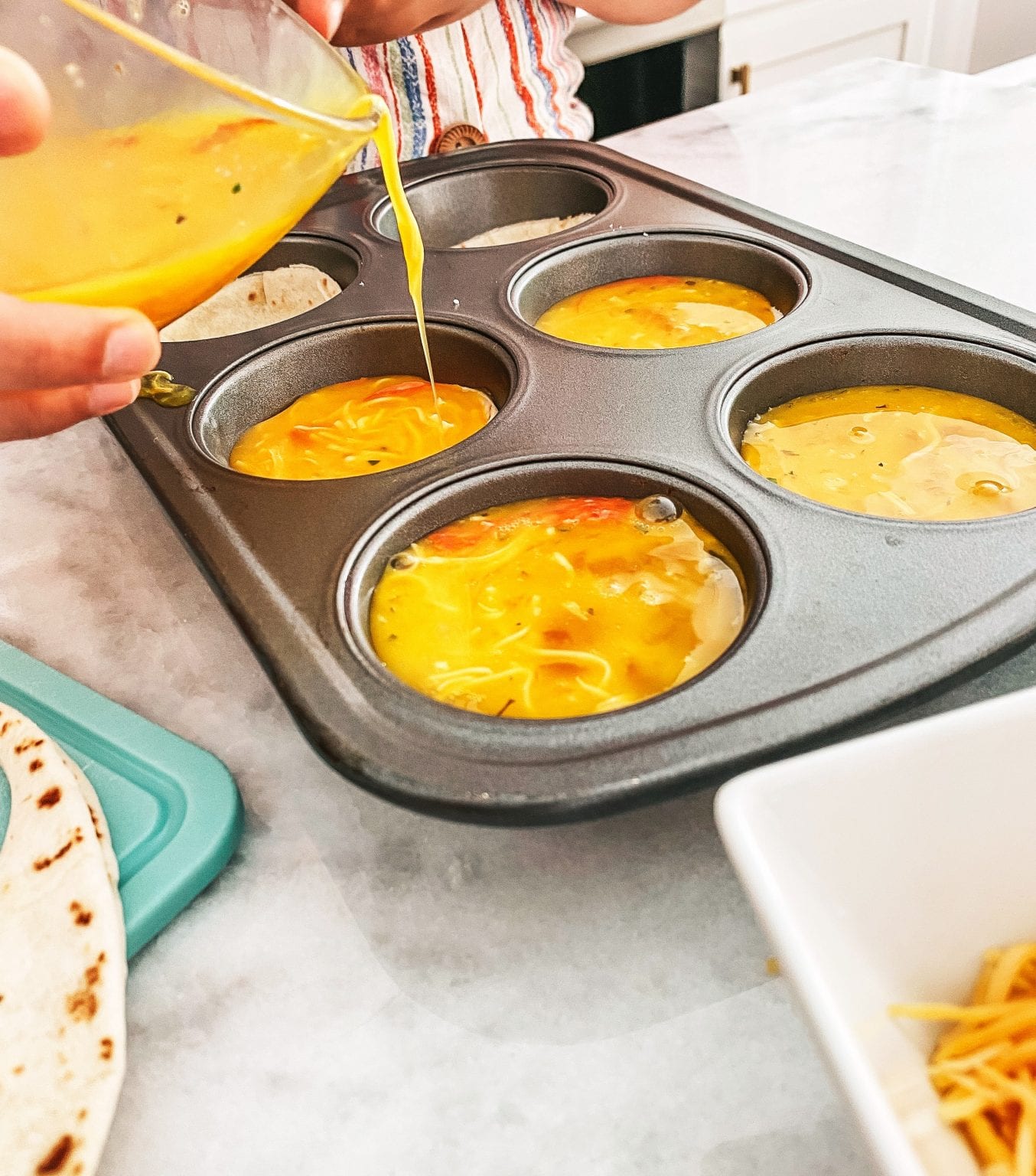 Pepperoni and Cheese Quiche Muffins The Southerly Magnolia