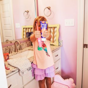 perfect toothbrush and toothpaste for making brushing kids' teeth fun