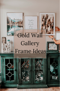 Creating Gold Gallery Wall Frame Ideas