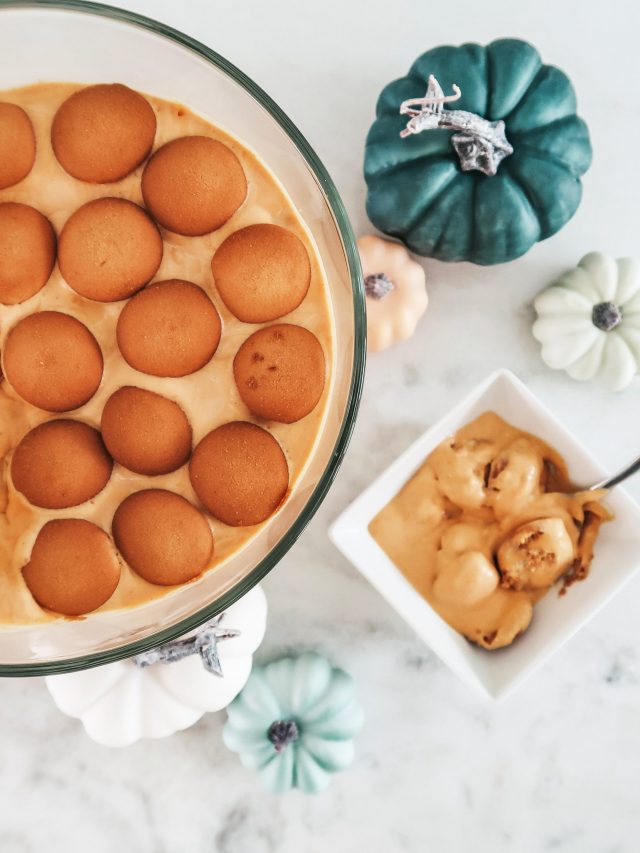 5 Ingredient Pumpkin Pie Pudding Trifle Recipe