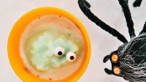 easy 3 ingredient halloween monster punch