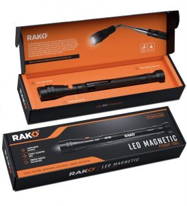 Magnetic Pickup Tool with telescoping magnet stick with 3 LED lights