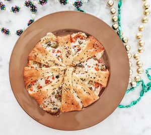 Muffaletta King Cake