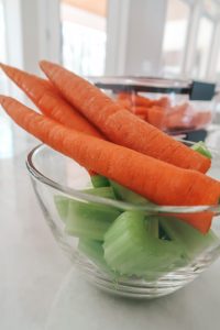 carrots and celery for brine