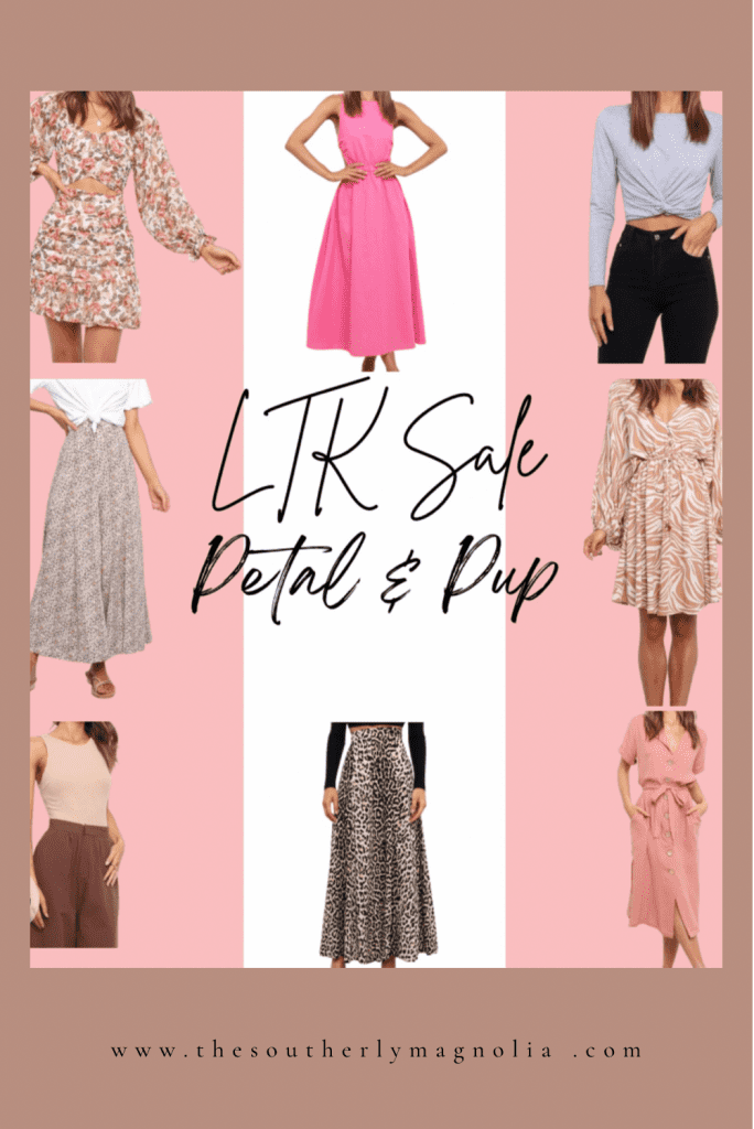 LTK App Spring Sale with Petal and Pup Styles