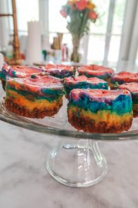 Mini cheesecakes without topping