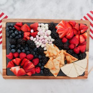 charcuterie board for the 4th of July