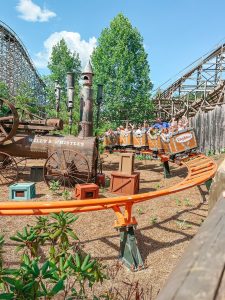 Dollywood's Willy's Whistles Roller Coaster