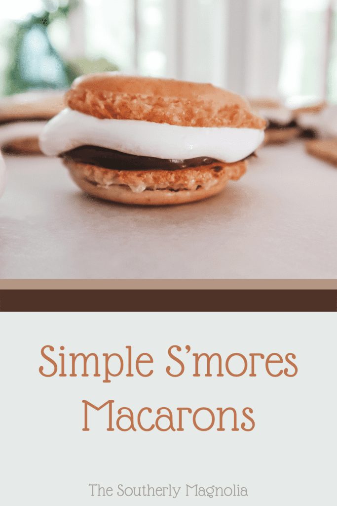 simple s'mores macarons recipe