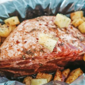 adding everything to the crock pot
