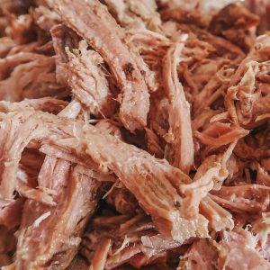 shredded pineapple pork lunch meal prep