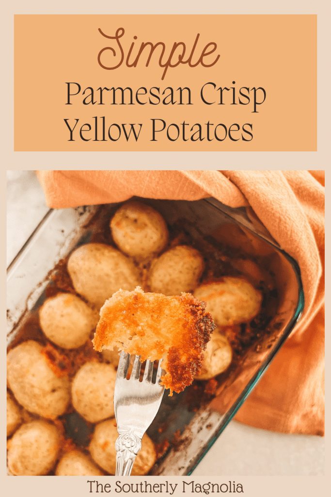 Simple Parmesan Crisp Yellow Potatoes Recipe