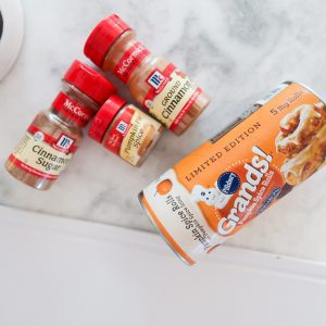 spooky pumpkin monkey bread ingredients