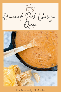 Easy 3 Cheese Pork Chorizo Queso