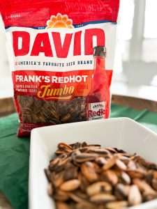 David Frank's REDHOT Sunflower Seeds for Super Bowl Party