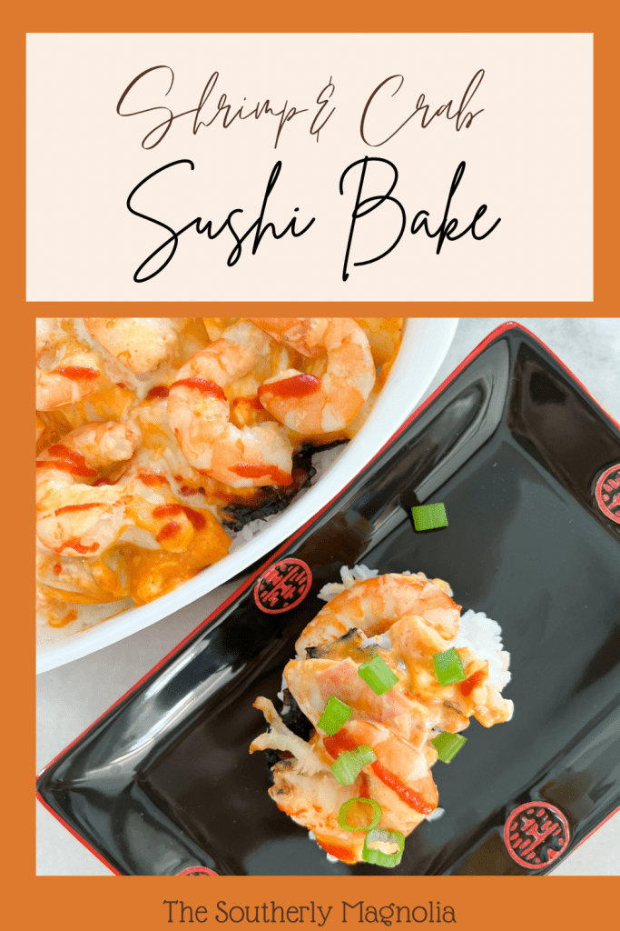 Shrimp and Crab Sushi Bake Recipe