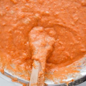 carrot cake batter