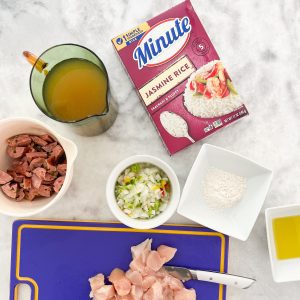 Minute Instant Jasmine Rice Jambalaya Ingredients